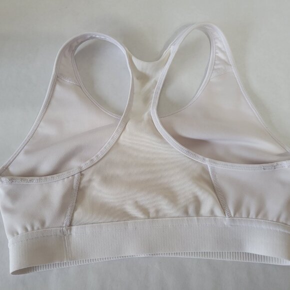 Adidas Sport Bras Support Mesh Racerback - Black & White - Lot of 4 - Size Med - Picture 10 of 12